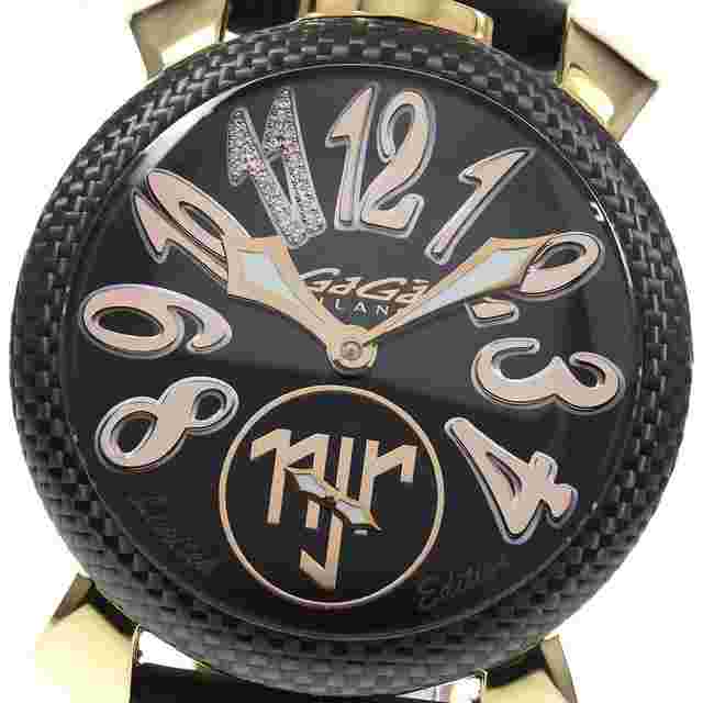 Gaga Milano 5511.NJ.01D Manual winding Steel Fair