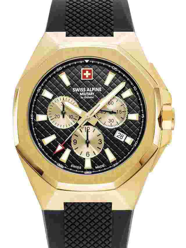Swiss Alpine Military 7005.9817 Typhoon Chronograph Herrenuhr 42mm 10ATM 
