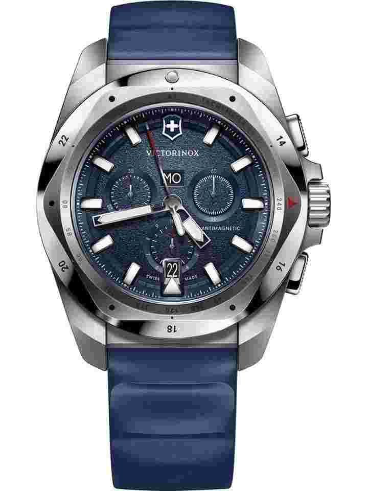 Victorinox Swiss Army 241984 Herrenuhr I.N.O.X Chronograph 43mm 20ATM