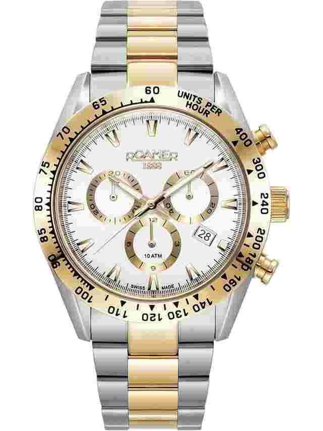 Roamer 850837 47 15 20 Herrenuhr Monza 100 Chronograph 42mm 10ATM