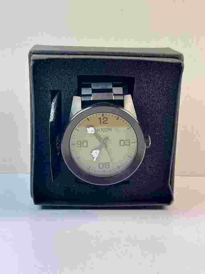 Nixon The Corporal SS – Disney Mickey Mouse Original Box Papers Vintage Ref.A346-3094-00 Black PVD Coating Jumbo 48MM