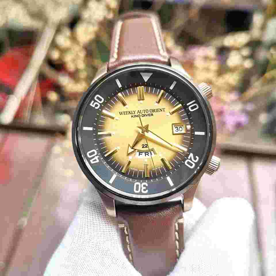 Orient Mako RA-AA0D04G Weekly Auto King Diver Limited Edition Brown Dial Gent's Watch FULL SET LIMITED EDITION LIMITED UNIT AVAILABLE!!