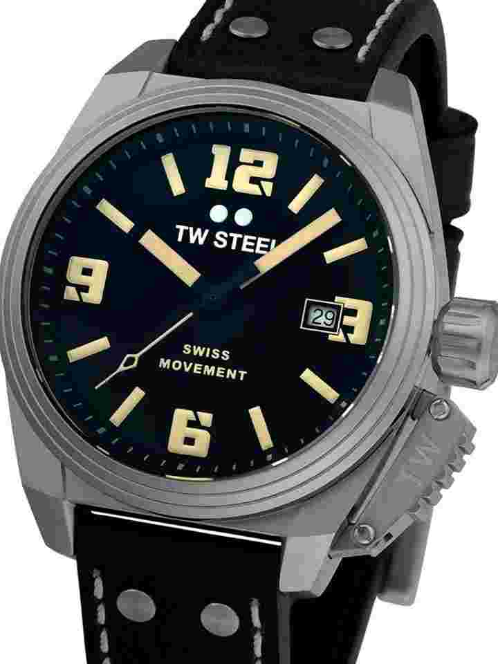 TW Steel TW1101 Canteen Herrenuhr 42mm 10ATM