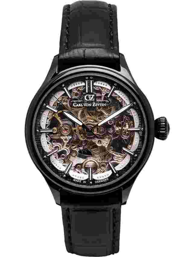 Carl von Zeyten CVZ0072BBKS Horbach Damenuhr Automatik 38mm 3ATM 