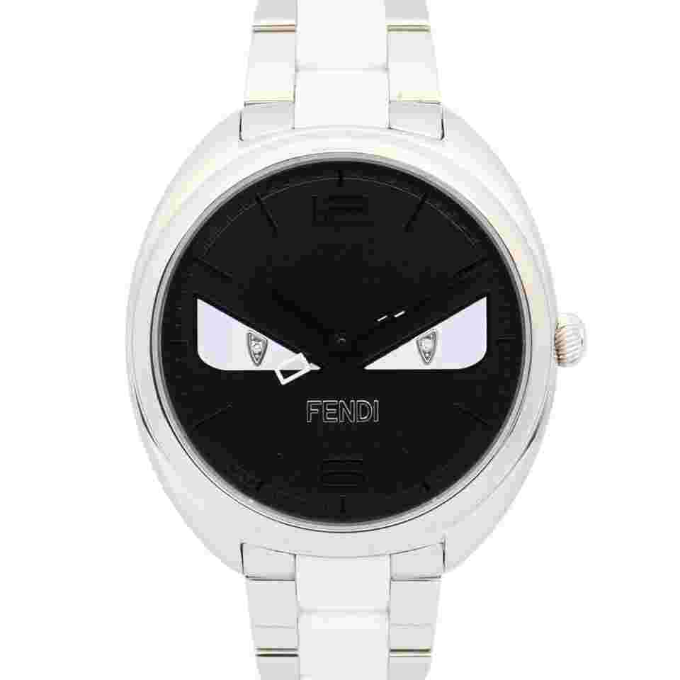 Fendi Bugs Monster Watch Stainless Steel Women's Black 21000M