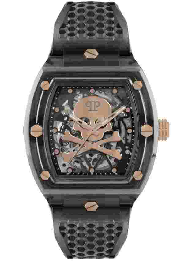 Philipp Plein PWPTA0424 Automatik Herrenuhr The $keleton Crystal 44mm 5ATM 