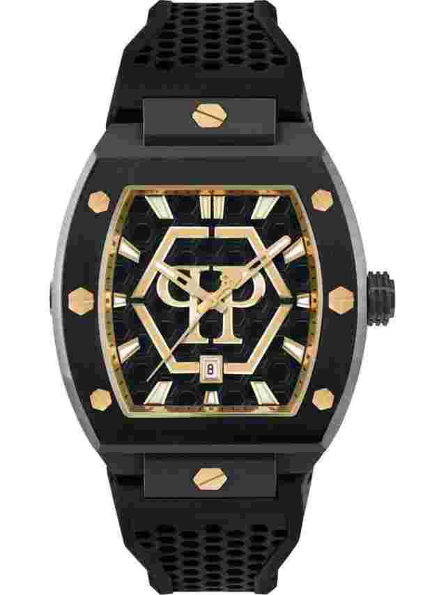 Philipp Plein PWPUA0224 Herrenuhr The Hexagon Phantom 44mm 5ATM 
