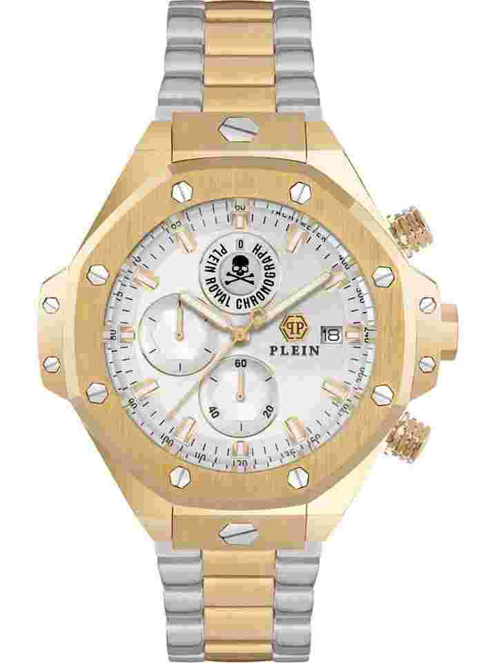 Philipp Plein PWLFA0525 Herrenuhr Plein Chrono Royal 46mm 5ATM 