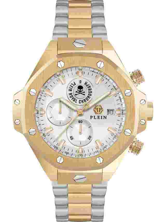 Philipp Plein PWLFA0525 Herrenuhr Plein Chrono Royal 46mm 5ATM 