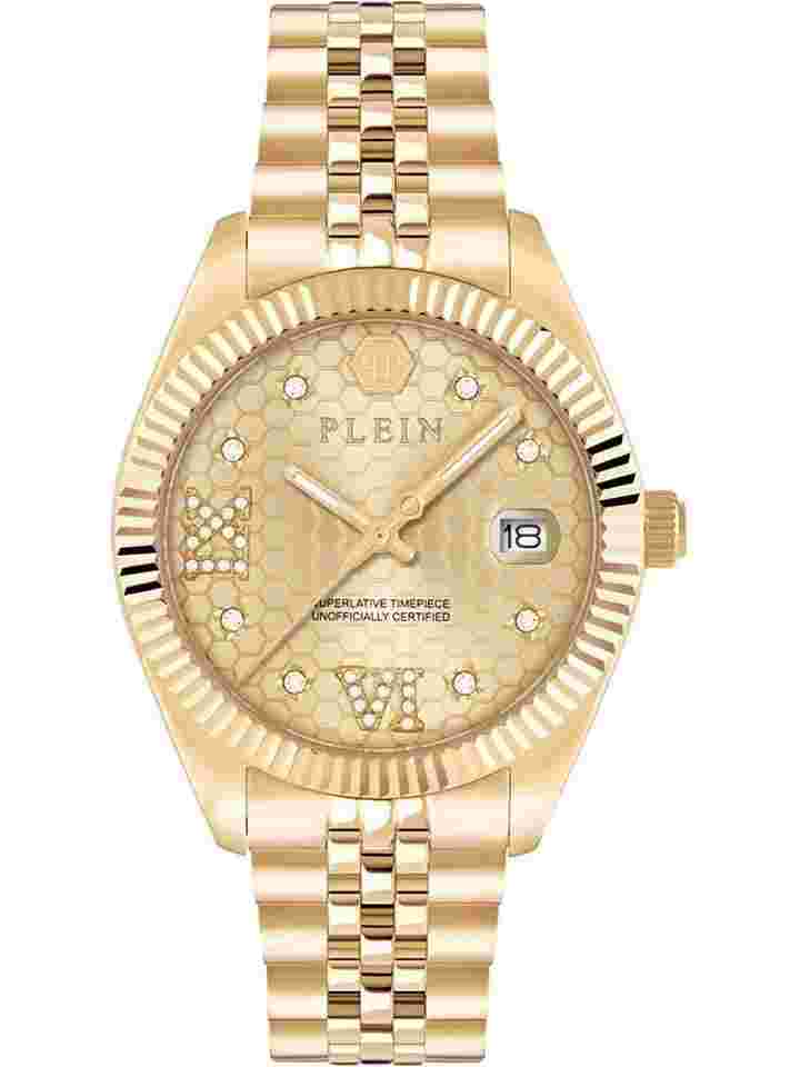 Philipp Plein PWYFA0425 Damenuhr Date Superlative 34mm 5ATM 