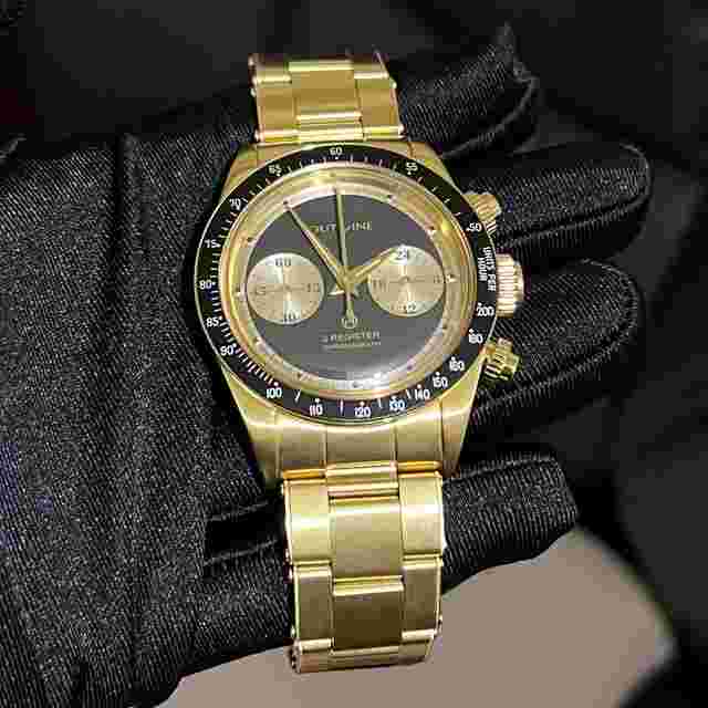 OUTLINE x TiCTAC 40th Anniversary Collaboration Chronograph Mechanical quartz YK20253-JPSG 