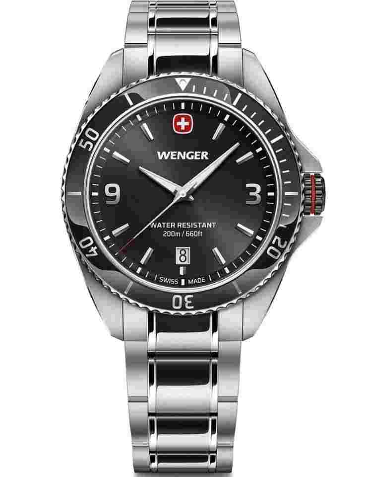Wenger 01.2031.101 Herrenuhr Ececutive 40mm 20ATM