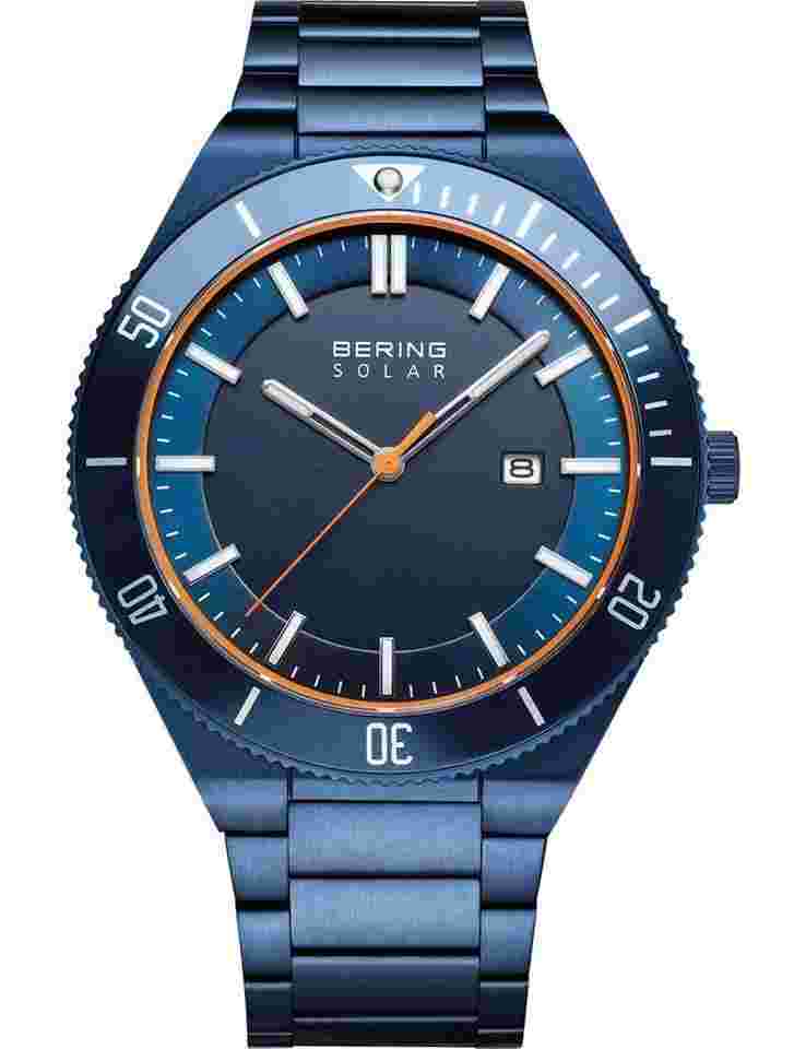Bering 14443-797 Herrenuhr Solaruhr 43mm 10ATM