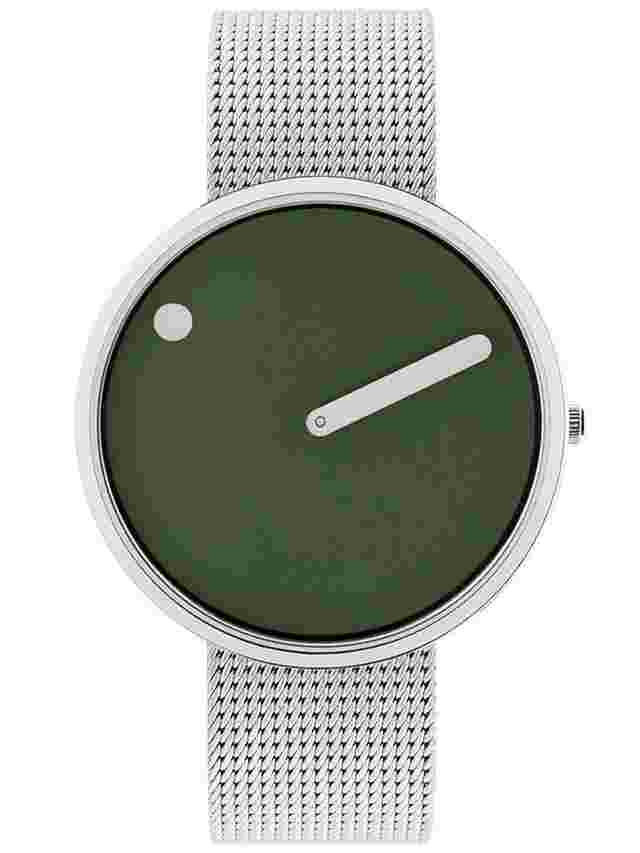 PICTO 43396-0820S Fresh Olive 40mm 5ATM 