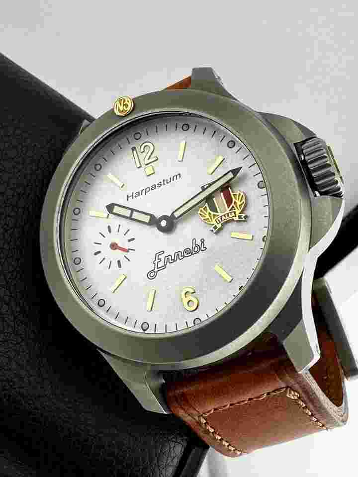 Ennebi Harpastum Ref 15220 Limited Edition 80 Pieces 49mm Titanium Manual Wind