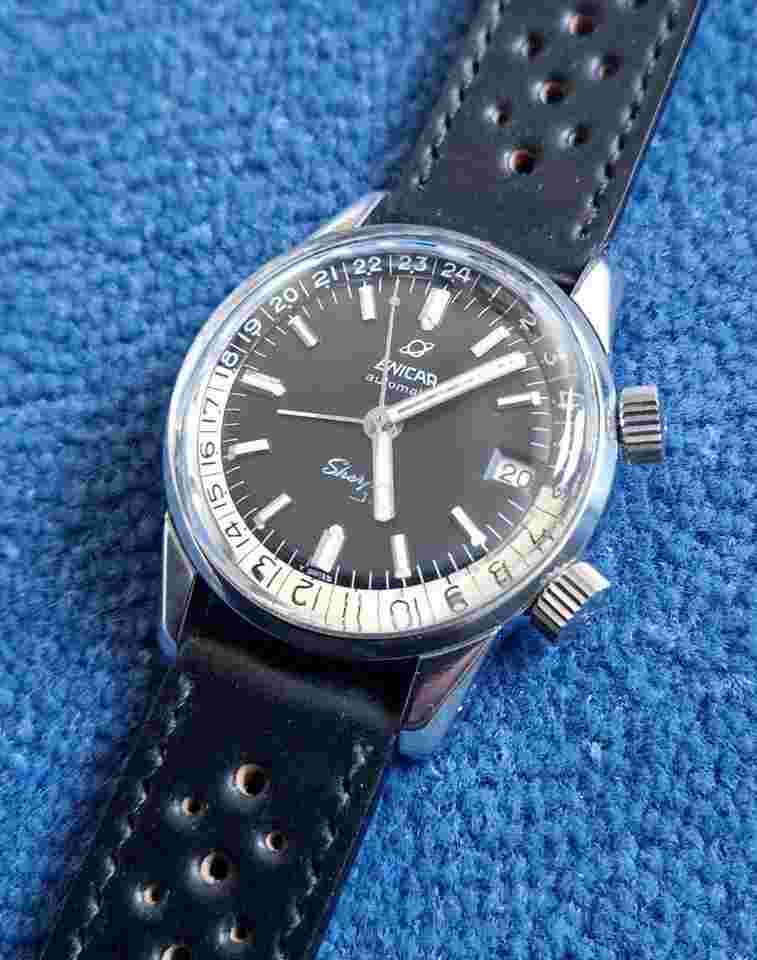 Enicar Sherpa Jet GMT - Excellent condition