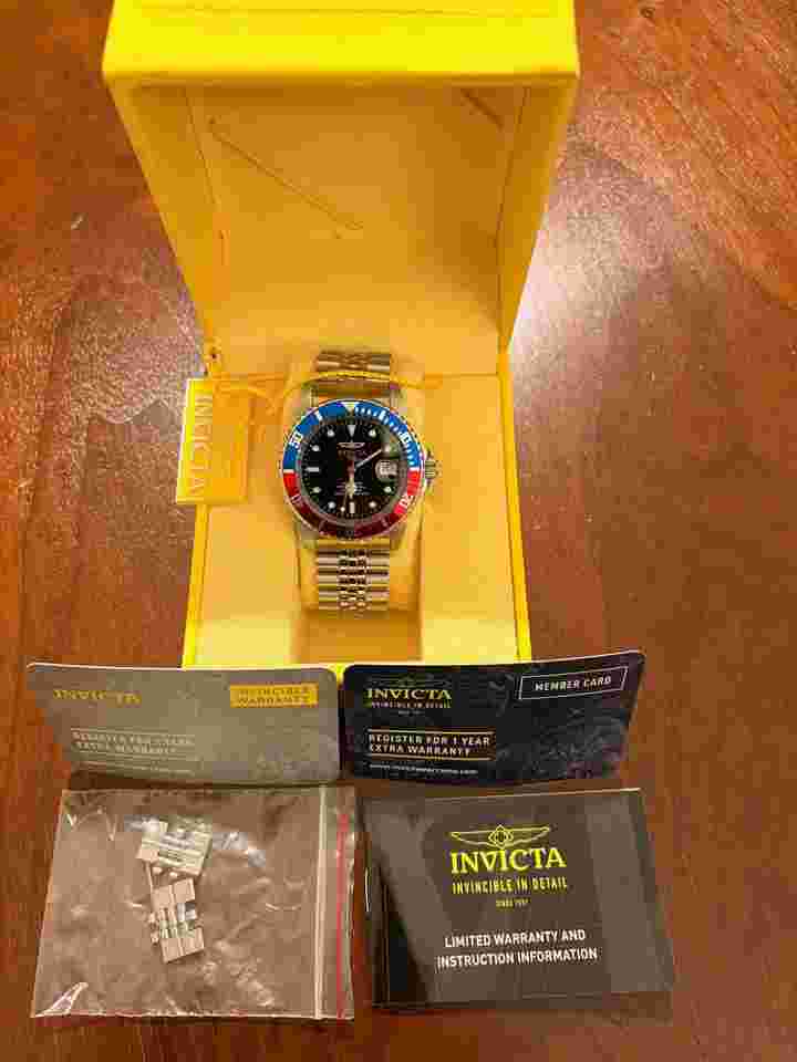 Invicta Pro diver Full set