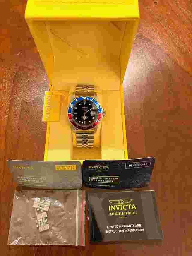 Invicta Pro diver Full set