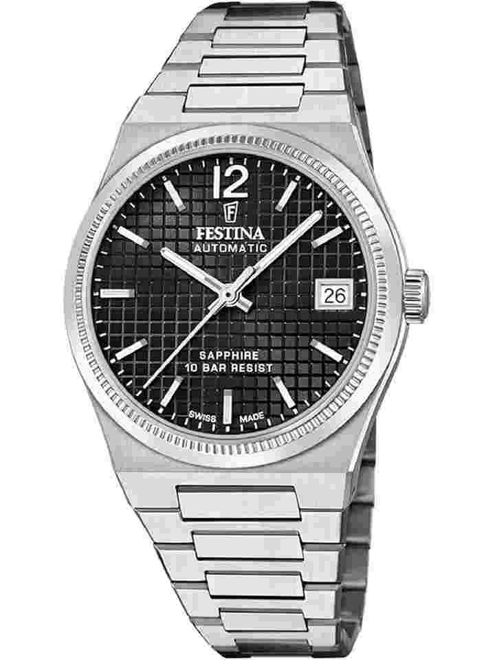 Festina F20029/6 Damenuhr Swiss Made Rivé Automatik 35mm 10ATM