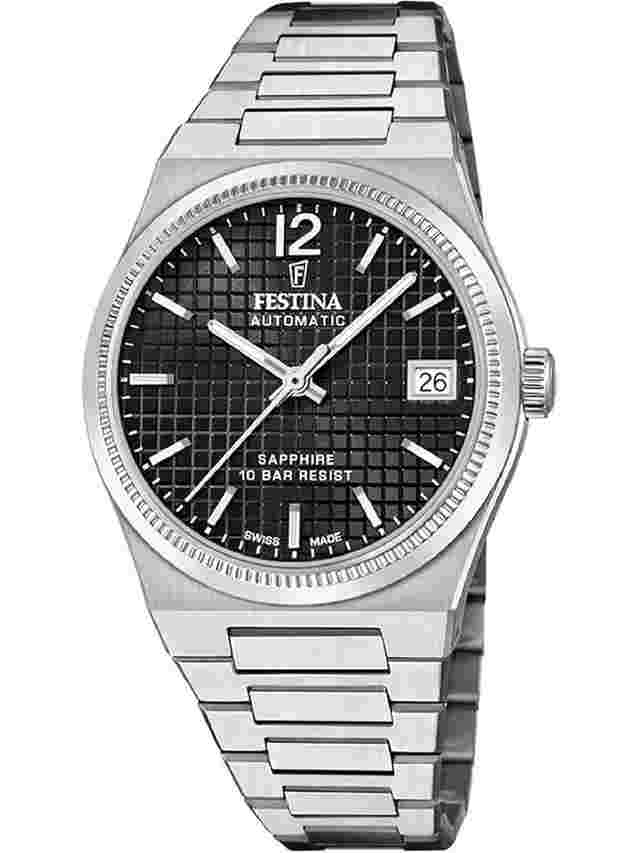 Festina F20029/6 Damenuhr Swiss Made Rivé Automatik 35mm 10ATM