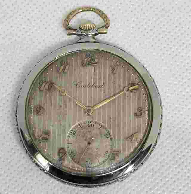 Cortébert pocket watch with fresh service