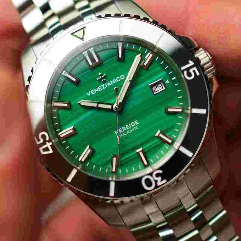 Venezianico Nereide Malachite - automatico - 42 mm - NEW 2026