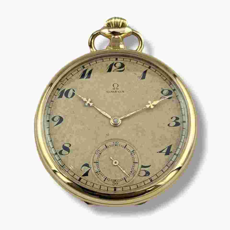 à gousset Omega Lépine Or 18 carats