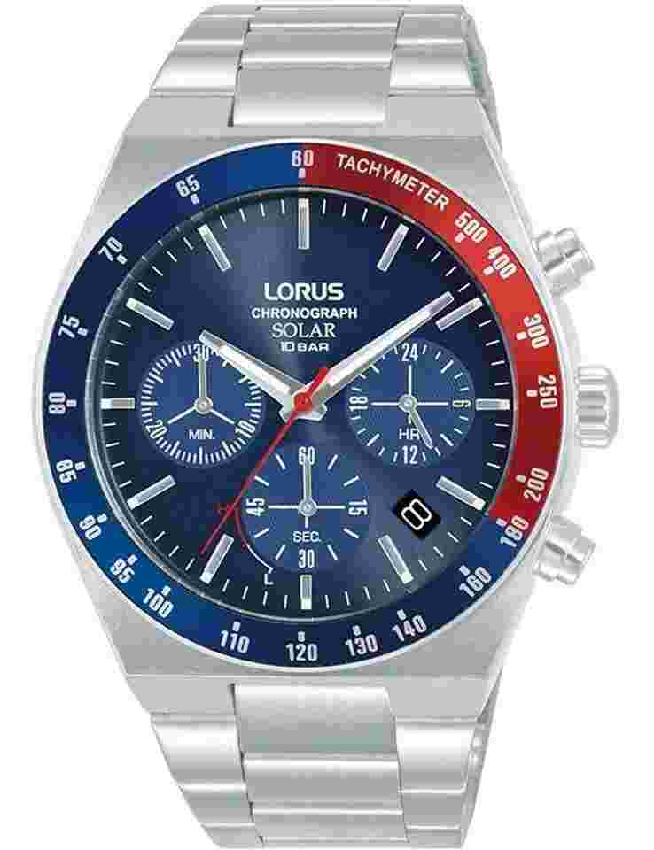 Lorus RZ521AX9 Herrenuhr Sports Solar Chronograph 42mm 10ATM