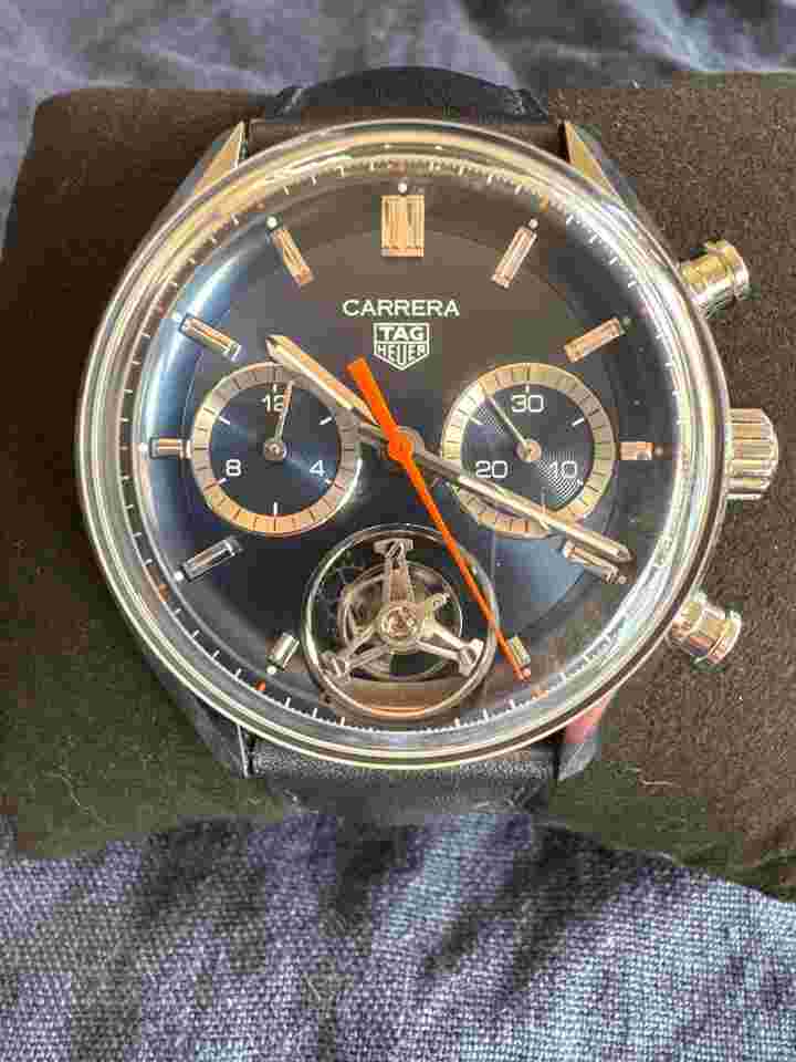 TAG Heuer Carrera Chronograph Tourbillon 42mm full set
