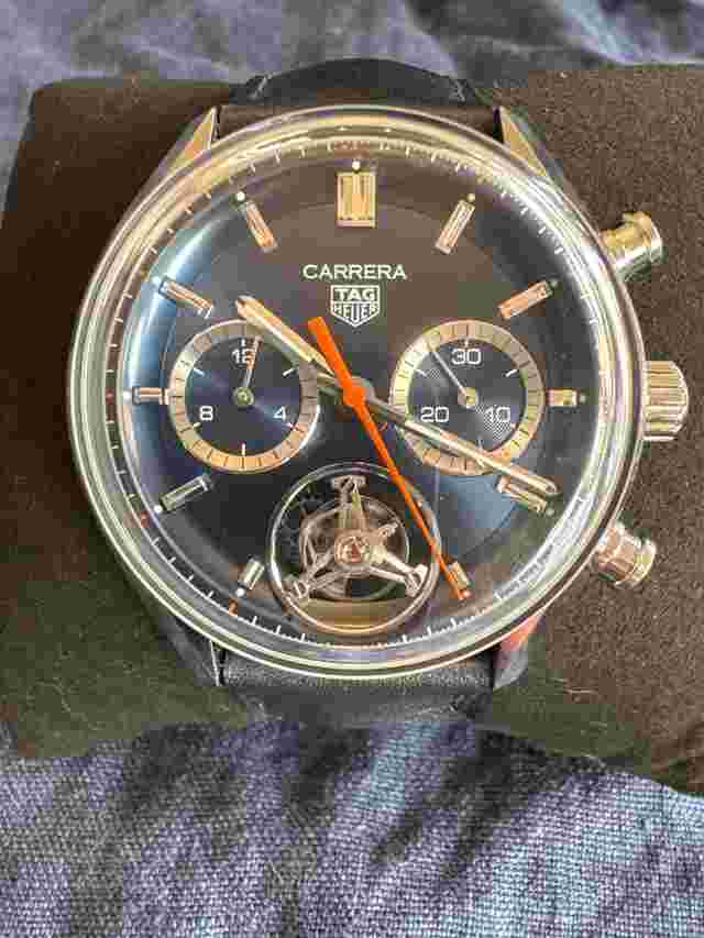 TAG Heuer Carrera Chronograph Tourbillon 42mm full set