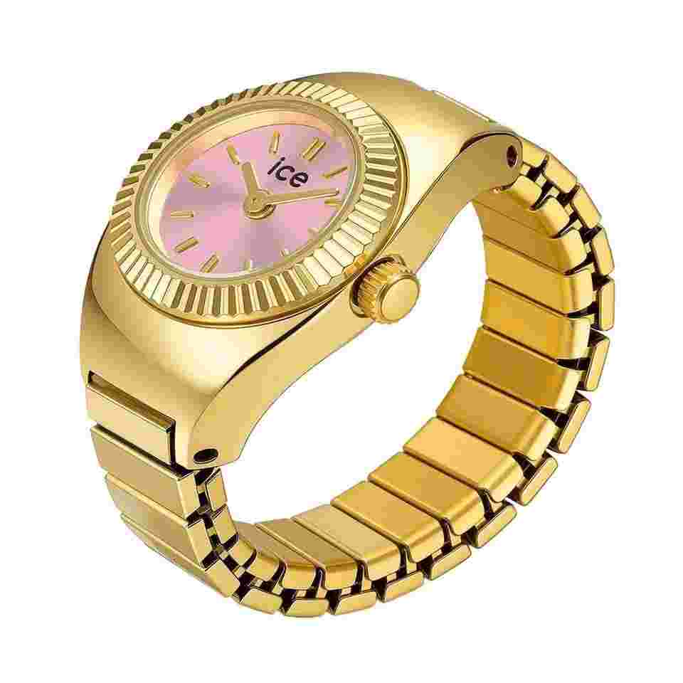 Ice Watch 025518 Ringuhr Chouchou Gold und Rosafarben