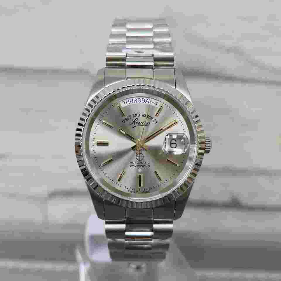 West End Automatic Analog The Classics 6828.10.3034Y Rhuthenium Dial 37mm Watch Brand New Full Set Men's Watch