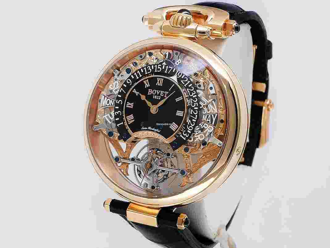 Bovet Virtuoso III Tourbillon AIQPR003-15 18k Rose Gold LTD39pc