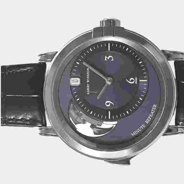 Harry Winston Midnight Limited / White gold / 42 mm / Box&Papers / 450/MMMR42W