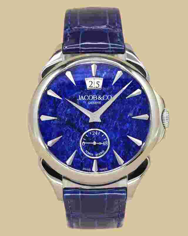 Jacob & Co. Palatial 2025 Lapis Lazuli Dial on Blue Alligator Leather PC400.10.AA.AD.A
