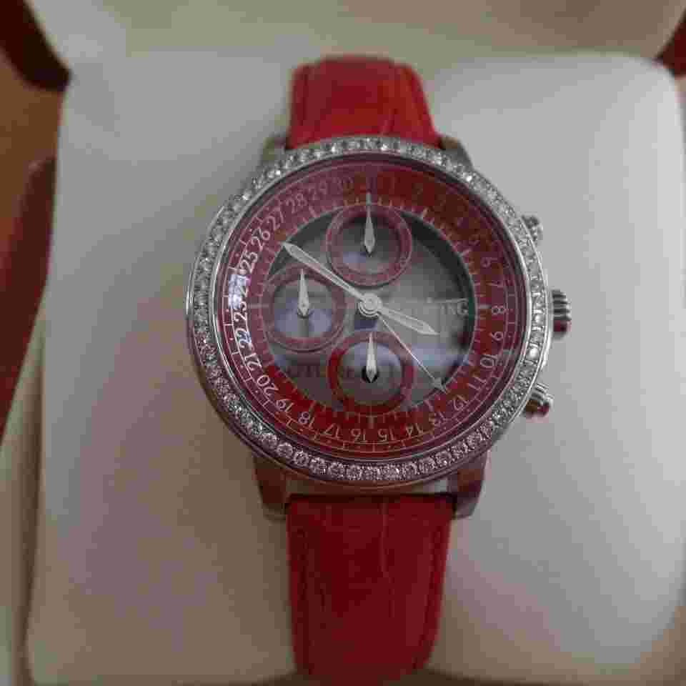 Quinting Mysterious Chronograph Diamond Bezel. Full service