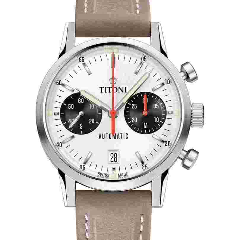 Titoni Heritage Silver New Full Set Warranty Official dealer