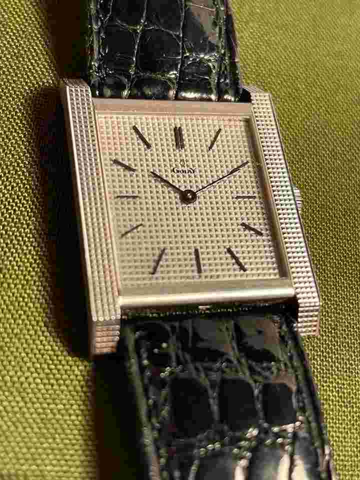 Golay Stahl Montre de poignet en or blanc 18k