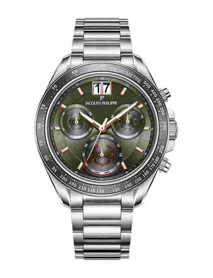 jacques philippe 43 mm quartz watch jpqgc901346