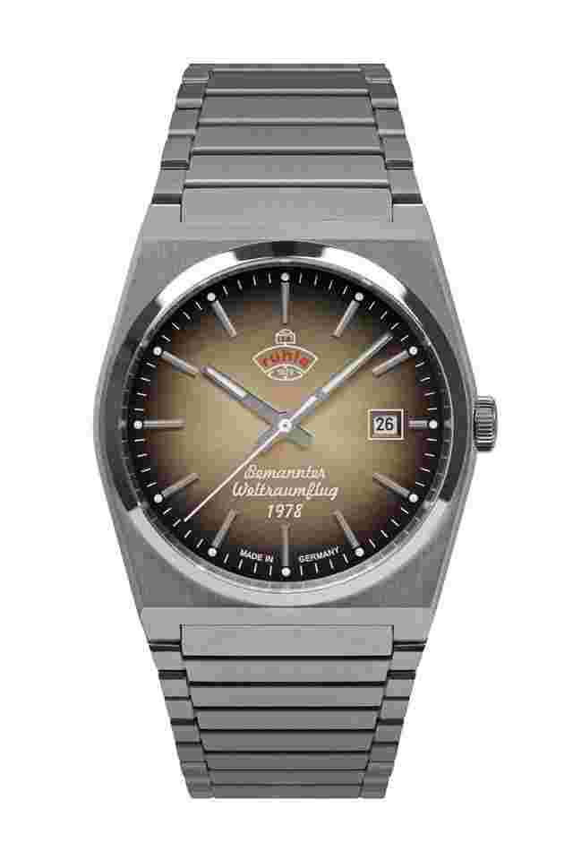Ruhla Space Control Brown | Brown Dial 