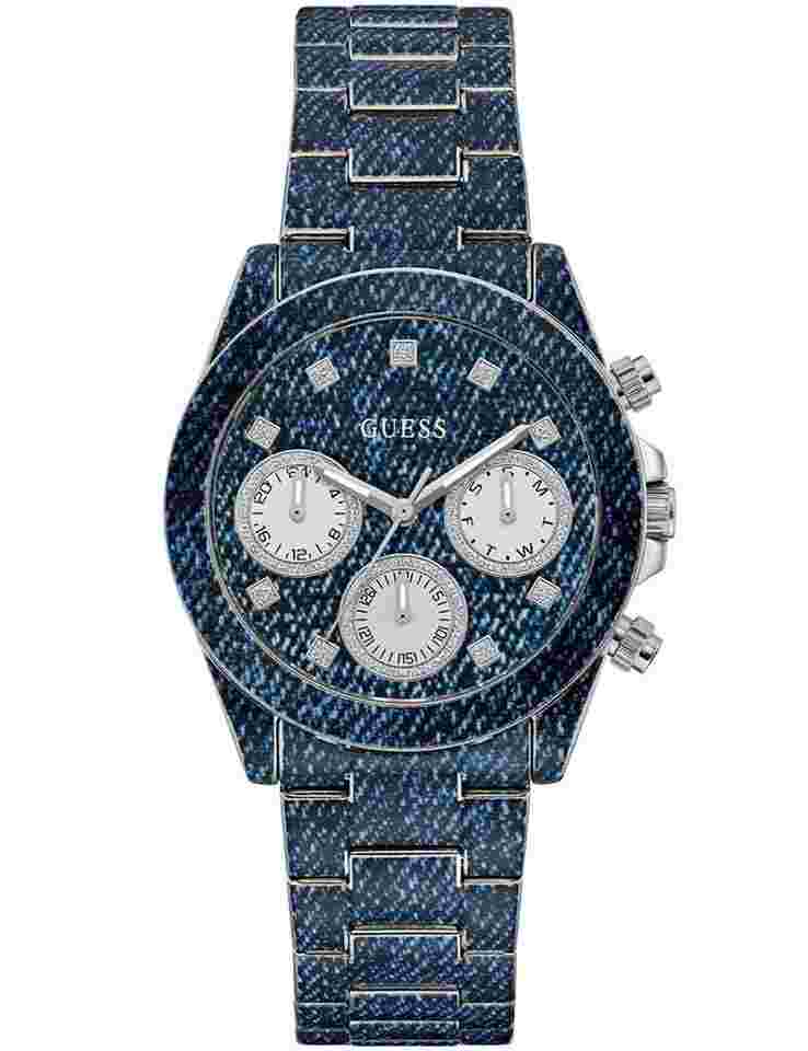 Guess GW0750L1 Damenuhr Indigo 38mm 5ATM