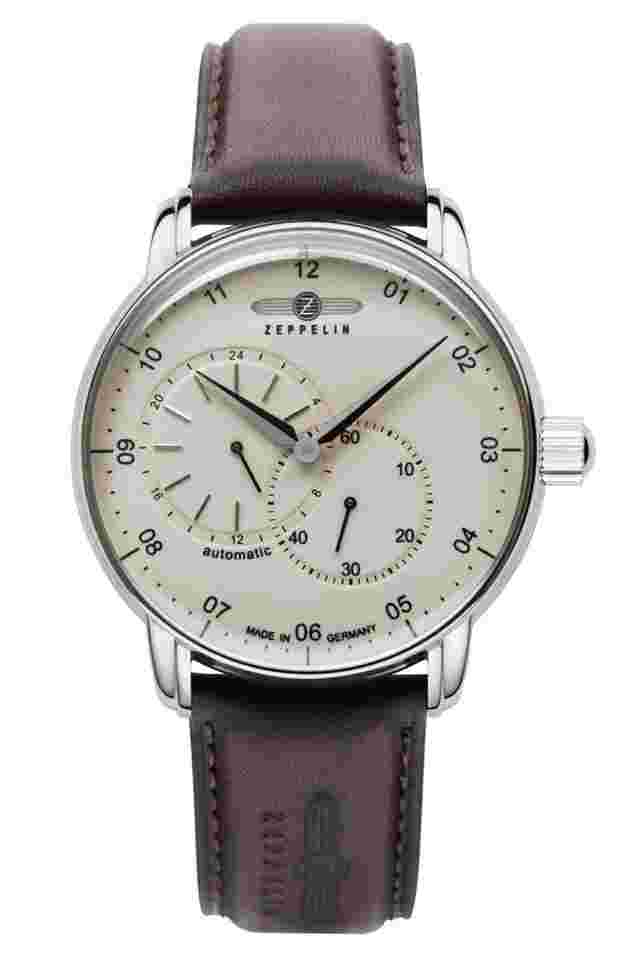 Zeppelin 8662-5 Herren-Armbanduhr Automatik New Captain's Line