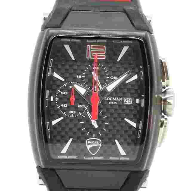 Locman Nuovo Ducati in Acciaio D550K09S-BKCBRDSR LIMITED EDITION PARI AL NUOVO! Condizioni Perfette