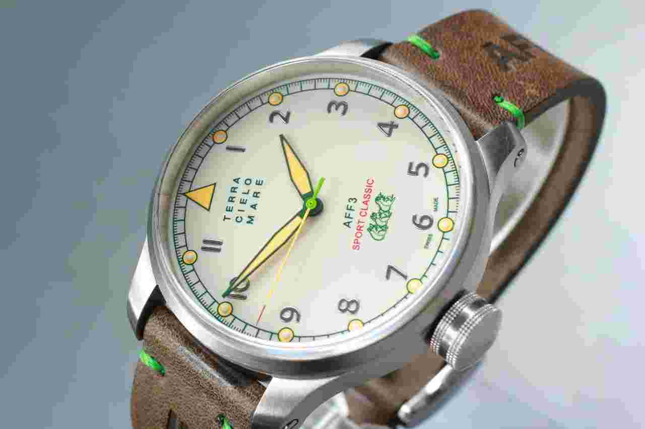 Terra Cielo Mare AFF3 Sport Classic TC7064-SC-2 Automatic Watch [ Band Damaged ]