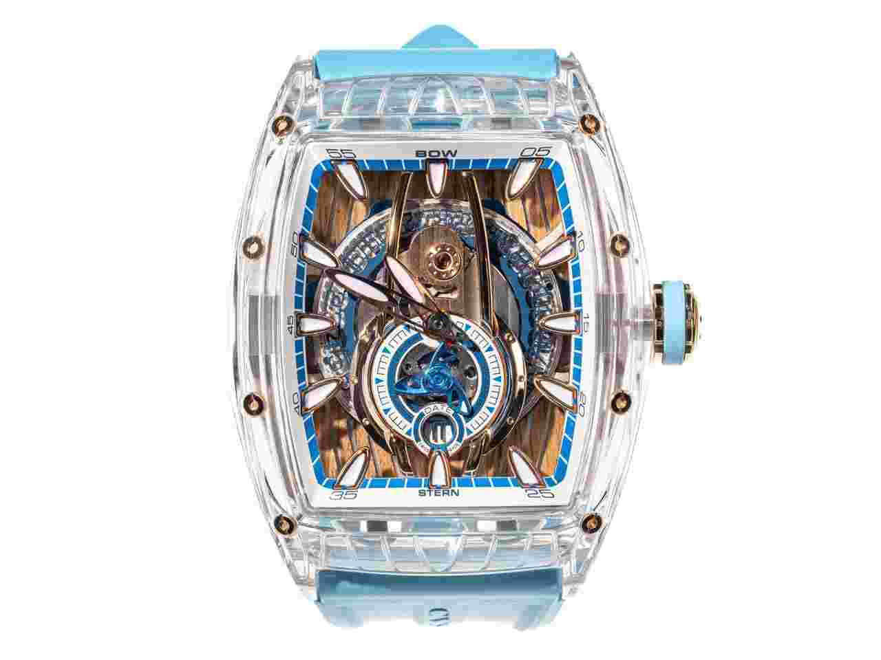 Cvstos Challenge SEALINER PS GT / SAPPHIRE CASE - SKY BLUE DIAL LIMITED EDITION OF 25 PIECES