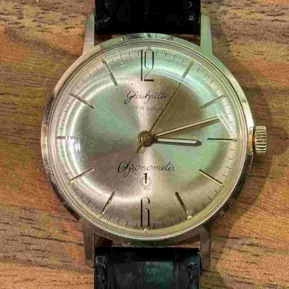 GUB Glashütte 70.3 Champagnerfarben