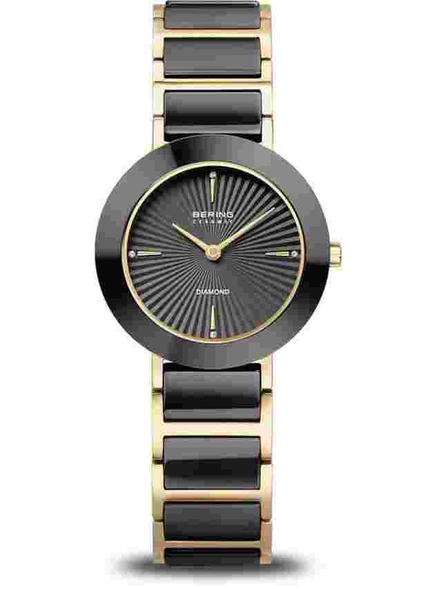 Bering 11429-732 Damenuhr Diamant Keramik 29mm 5ATM 