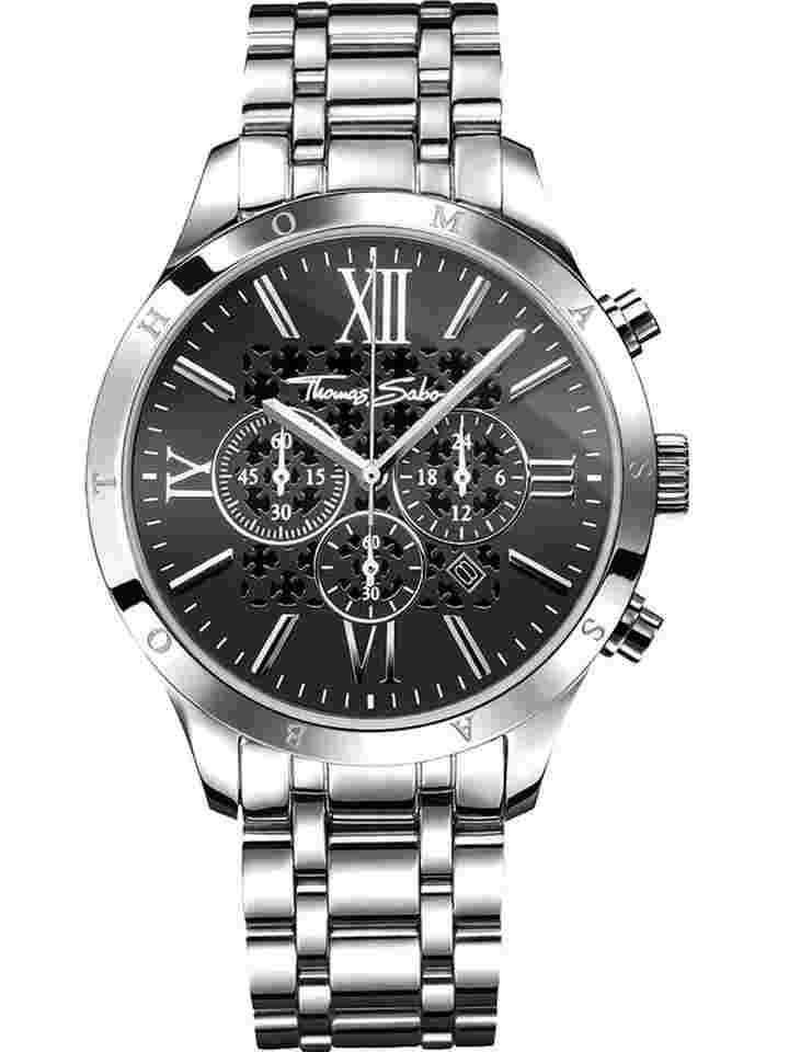 Thomas Sabo WA0015-201-203 Rebel Urban Chronograph Herrenuhr
