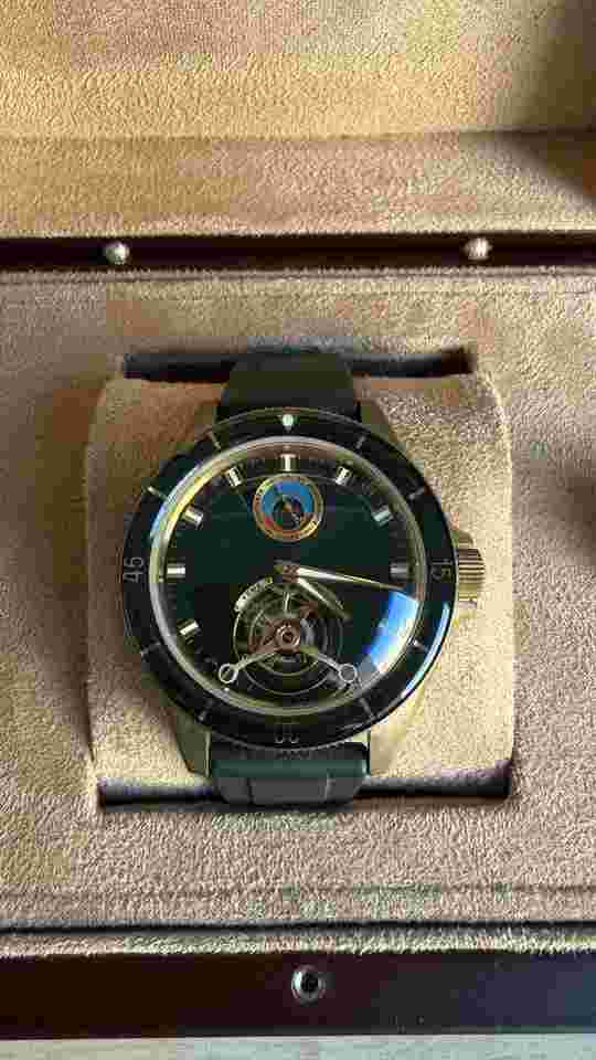 Yema Yachtingraf Tourbillon Mareographe 75th Anniversary Limited Edition Bronze Yema Yachtingraf Tourbillon Mareographe 75th Anniversary