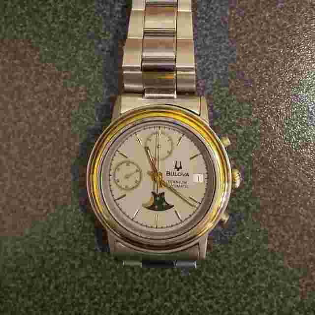 Bulova Titanium Automatic Chronograph Moonphase